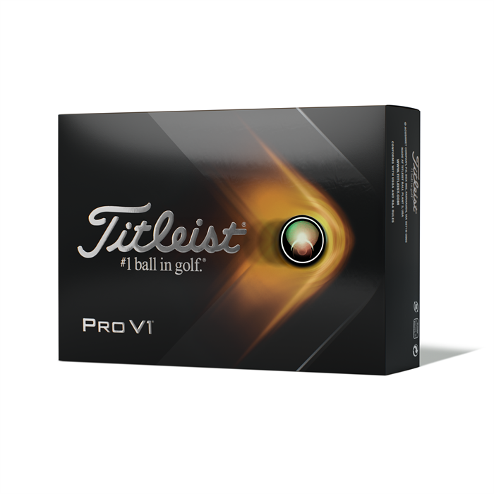 Golfbolde Titleist Pro V1 - hvid 2021 MODEL